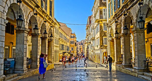 Corfu Town Streets